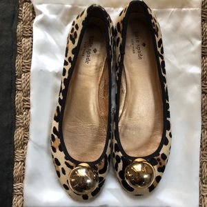 Kate Spade Leopard Flats